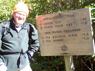 Me @AT Trailhead off Max Patch